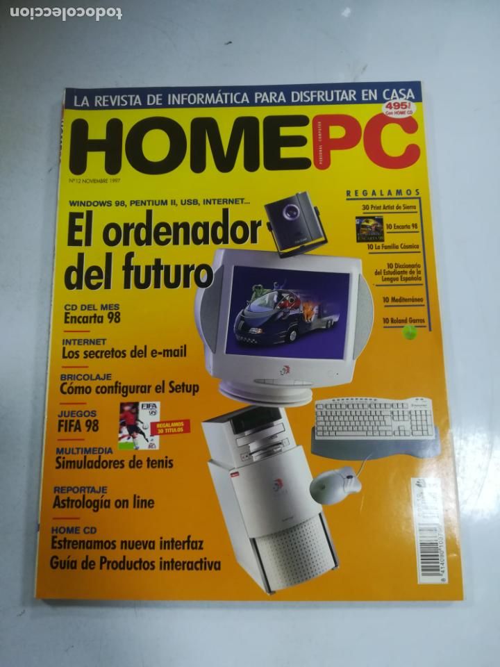 Collection Magazines and Newspapers: REVISTA. HOME PC. N&ordm; 12. NOVIEMBRE 1997. EL ORDENADOR DEL FUTURO