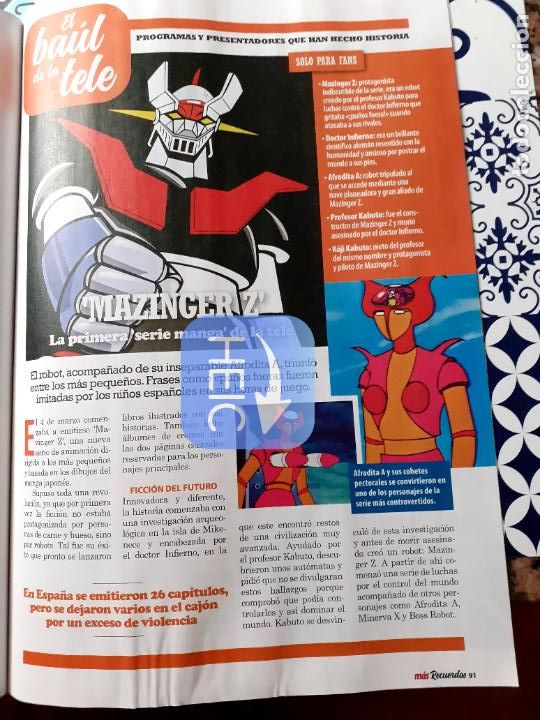 Coleccionismo de Revistas y Peri&oacute;dicos: MAZINGER Z
