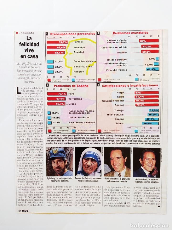 Coleccionismo de Revistas y Peri&oacute;dicos: STEVEN SPIELBERG+TERESA DE CALCUTA+I&Ntilde;AKI GABILONDO+ANTONIO GALA+AMPARO LARRA&Ntilde;AGA+GENERAL OPTICA 90�S