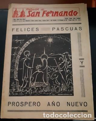 Coleccionismo de Revistas y Peri&oacute;dicos: MIRADOR DE SAN FERNANDO, FELICES PASCUAS Y PR&Oacute;SPERO A&Ntilde;O NUEVO 1967