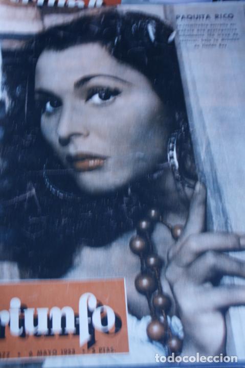 Coleccionismo de Revistas y Peri&oacute;dicos: PAQUITA RICO CANNES ANNA MAGNANI FERNANDA MONTEL SILVANNA MANGANO JACINTO BENAVENTE 1953