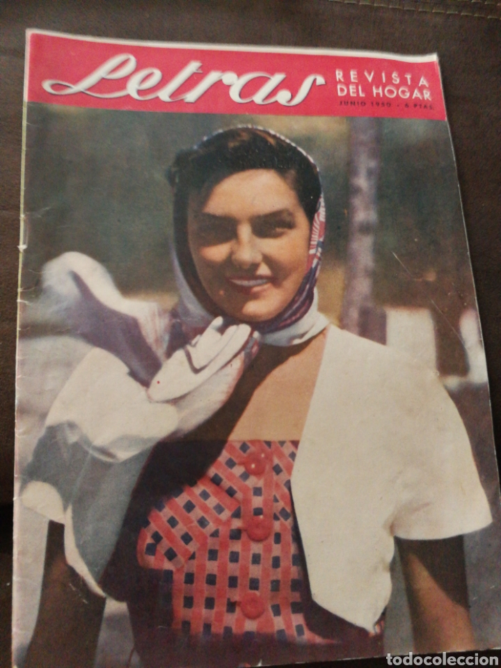 Collezionismo di Riviste e Giornali: A&Ntilde;O 1950,ESTILO PIN-UP. REVISTA LETRAS. PRECIOSA PUBLICIDAD, MUY ILUSTRADA