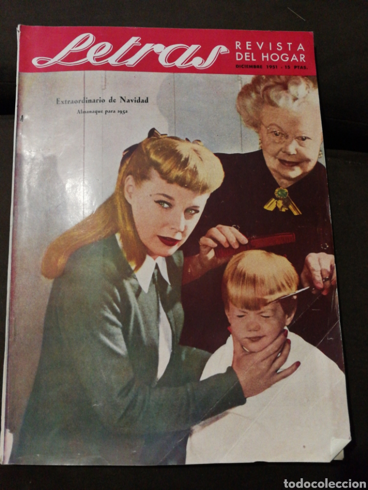 Coleccionismo de Revistas y Peri&oacute;dicos: A&Ntilde;O 1951,ESTILO PIN-UP. REVISTA LETRAS. PRECIOSA PUBLICIDAD, MUY ILUSTRADA