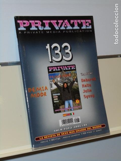 Revista De Sexo Private Nº 133 Grupo Private Comprar Otras Revistas Y Periódicos Modernos En 1761