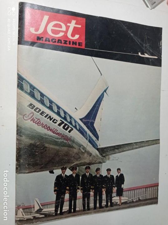 Collection Magazines and Newspapers: Antiguo y original revista avi&oacute;n jet magazine