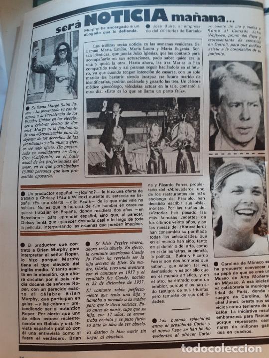 Coleccionismo de Revistas y Peri&oacute;dicos: julio iglesias las trillizas