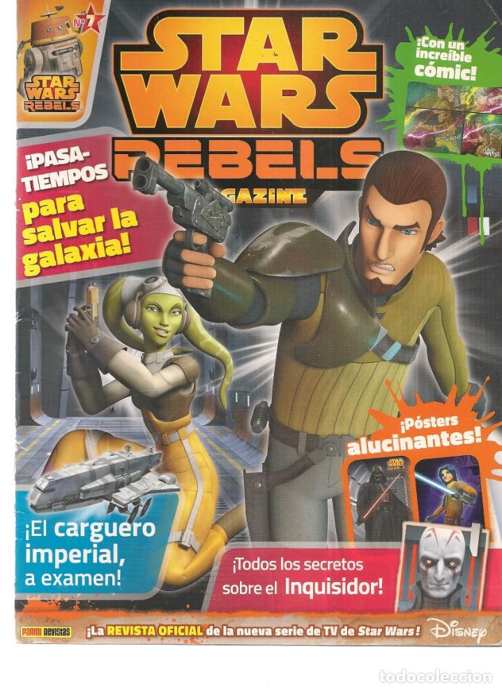 Coleccionismo de Revistas y Peri&oacute;dicos: STAR WARS. REBELS. N&ordm; 7. COMIC. PANINI. (P/DS1)