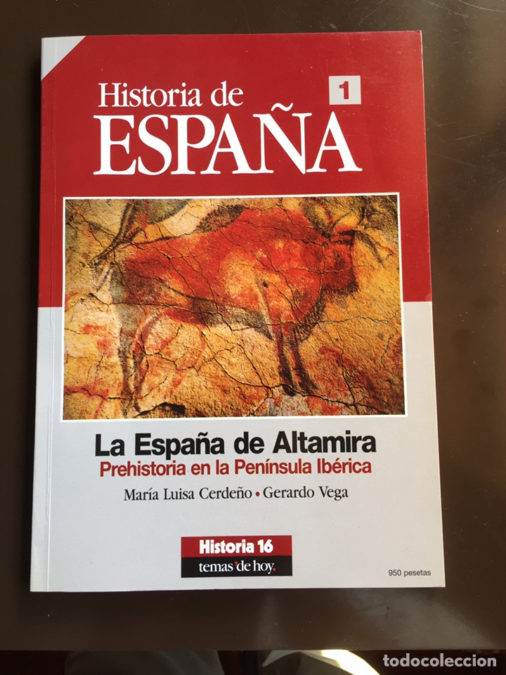 Coleccionismo de Revistas y Peri&oacute;dicos: HISTORIA DE ESPA&Ntilde;A N&ordm; 1 HISTORIA 16 TEMAS DE HOY ALTAMIRA PREHISTORIA.CERDE&Ntilde;O.GERARDO VEGA N