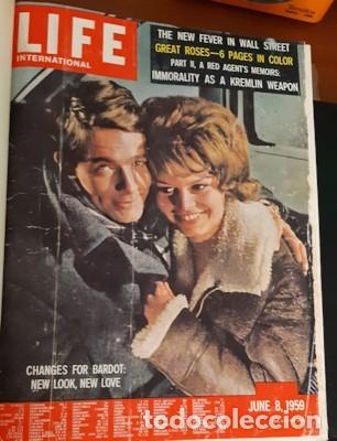 Coleccionismo de Revistas y Peri&oacute;dicos: TOMO I DE LA REVISTA LIFE INTERNATIONAL, EN INGL&Eacute;S, DE 1959