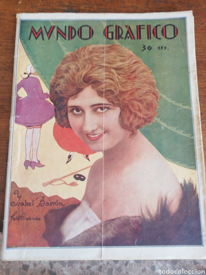 Coleccionismo de Revistas y Peri&oacute;dicos: Revista Mundo Gr&aacute;fico, 1928, n 853