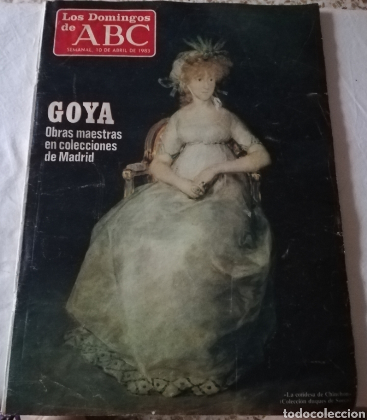 Coleccionismo de Revistas y Peri&oacute;dicos: Los domingos de ABC semanal, 10 de Abril de 1983