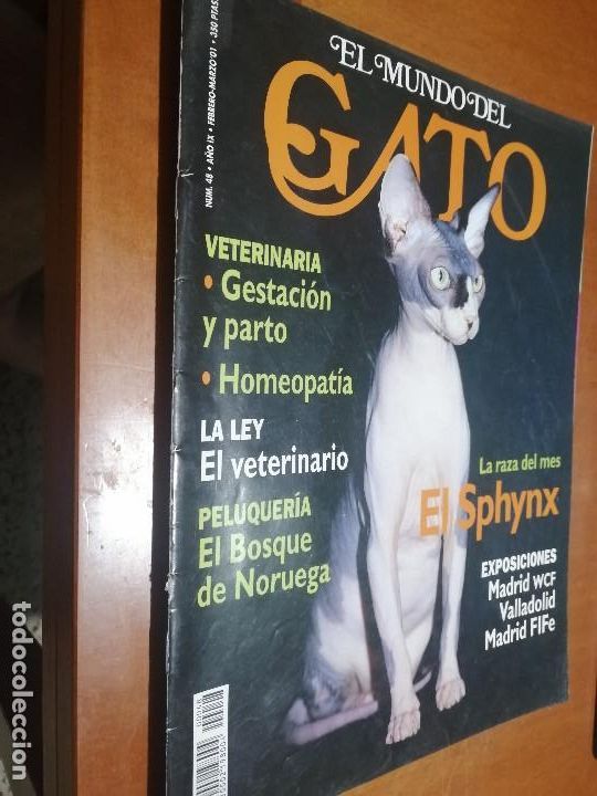 Collezionismo di Riviste e Giornali: EL MUNDO DEL GATO 48. REVISTA. BUEN ESTADO. GRAPA. DIFICIL caj. 82