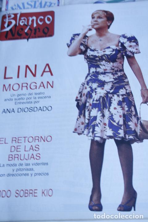Coleccionismo de Revistas y Peri&oacute;dicos: MIGUEL BOSE LOLA FLORES SARA MONTIEL ALASKA LINA MORGAN 1988
