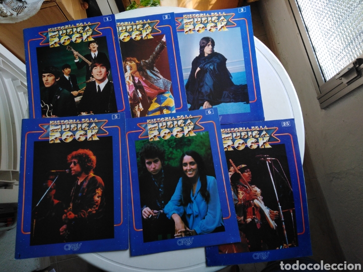 Collection Magazines and Newspapers: Lote de 6 revistas historia de la m&uacute;sica rock