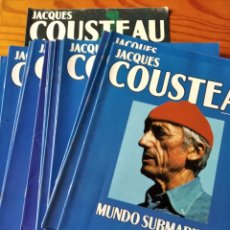 Coleccionismo de Revistas y Periódicos: LOTE EL MUNDO SUBMARINO DE JACQUES COUSTEAU, REVISTA FASCICULOS DEL Nº 1 AL 18-. Lote 214107196