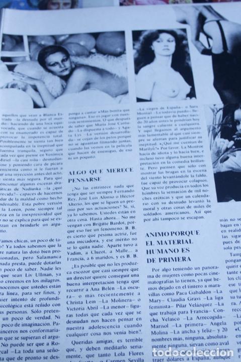 Coleccionismo de Revistas y Peri&oacute;dicos: AMANDA LEAR ROCIO DURCAL VICTORIA VERA BARBARA REY 1977 DESTAPE