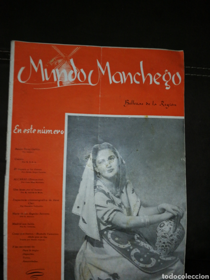 Collection Magazines and Newspapers: MUNDO MANCHEGO,A&Ntilde;O 1953, REVISTA GR&Aacute;FICA DE LA MANCHA,CIUDAD REAL.