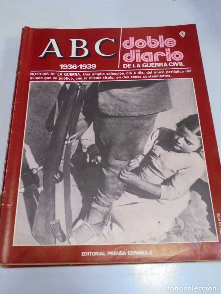 Coleccionismo de Revistas y Peri&oacute;dicos: REVISTA. ABC 1936 -1939. DOBLE DIARIO DE LA GUERRA. EDITORIAL PRENSA ESPA&Ntilde;OLA. N&ordm; 9