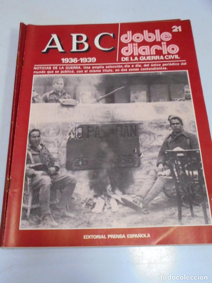 Coleccionismo de Revistas y Peri&oacute;dicos: REVISTA. ABC 1936 -1939. DOBLE DIARIO DE LA GUERRA. EDITORIAL PRENSA ESPA&Ntilde;OLA. N&ordm; 21