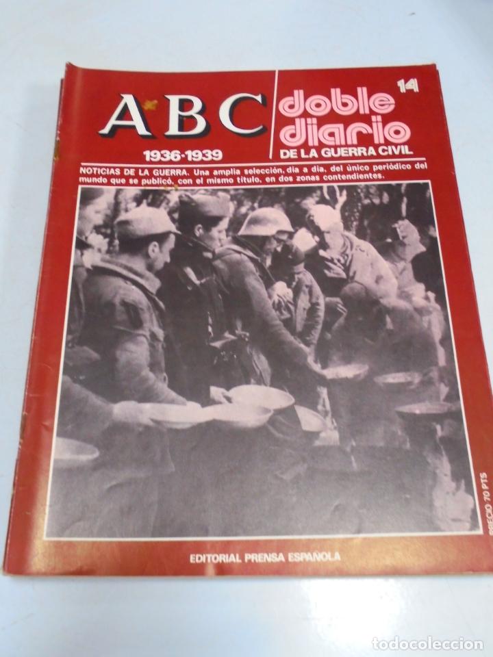 Coleccionismo de Revistas y Peri&oacute;dicos: REVISTA. ABC 1936 -1939. DOBLE DIARIO DE LA GUERRA. EDITORIAL PRENSA ESPA&Ntilde;OLA. N&ordm; 14