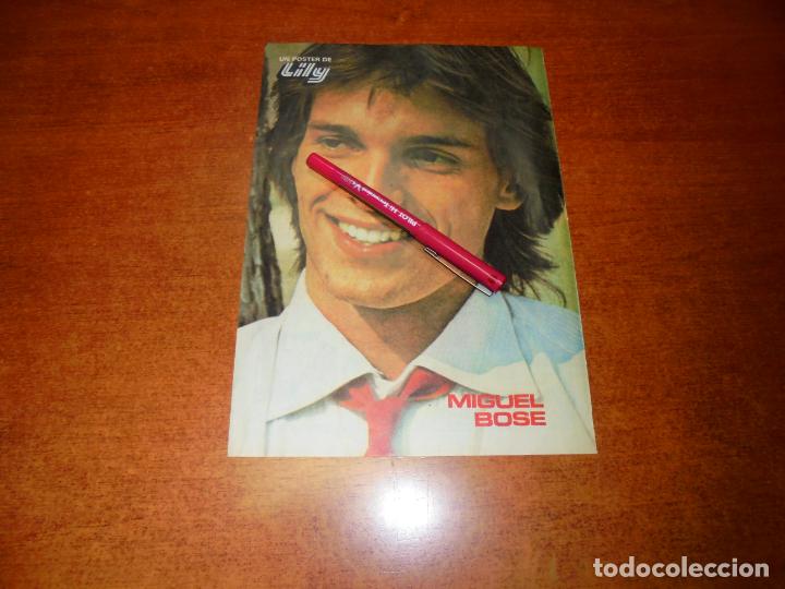 Coleccionismo de Revistas y Peri&oacute;dicos: CLIPPING P&Oacute;STER 1980: MIGUEL BOS&Eacute;