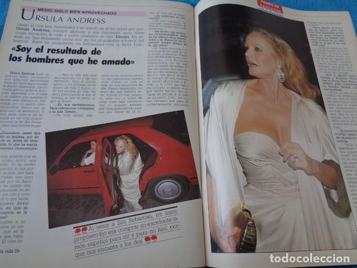 Coleccionismo de Revistas y Peri&oacute;dicos: URSULA ANDRESS - LOS GALINDOS CON LOLA FLORES - MIGUEL RIOS ... EN TIEMPO 1986