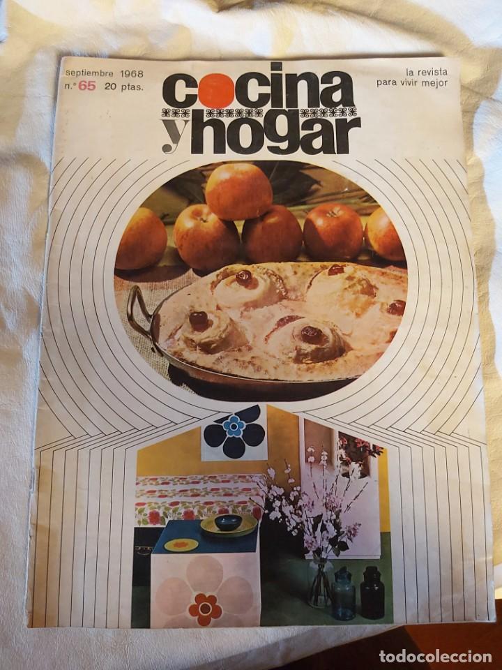 Coleccionismo de Revistas y Peri&oacute;dicos: REVISTA COCINA Y HOGAR N&ordm; 65, SEPTIEMBRE DE 1968..