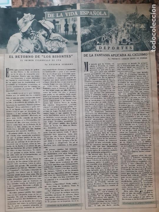 Coleccionismo de Revistas y Peri&oacute;dicos: 1953 noticias ciclismo