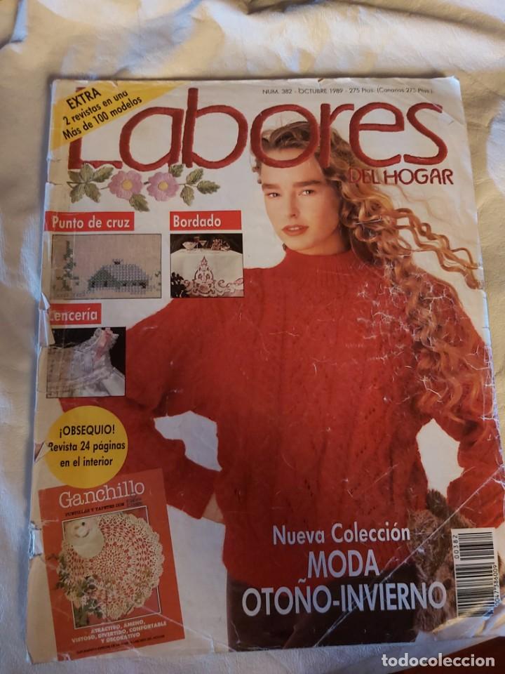 Coleccionismo de Revistas y Peri&oacute;dicos: REVISTA LABORES DEL HOGAR N&ordm; 382, OCTUBRE 1989.