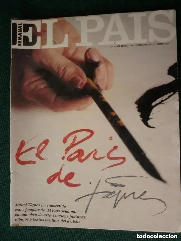 Coleccionismo de Revistas y Peri&oacute;dicos: EL PAIS SEMANAL - El pa&iacute;s de T&agrave;pies - N&ordm; 208.-1995