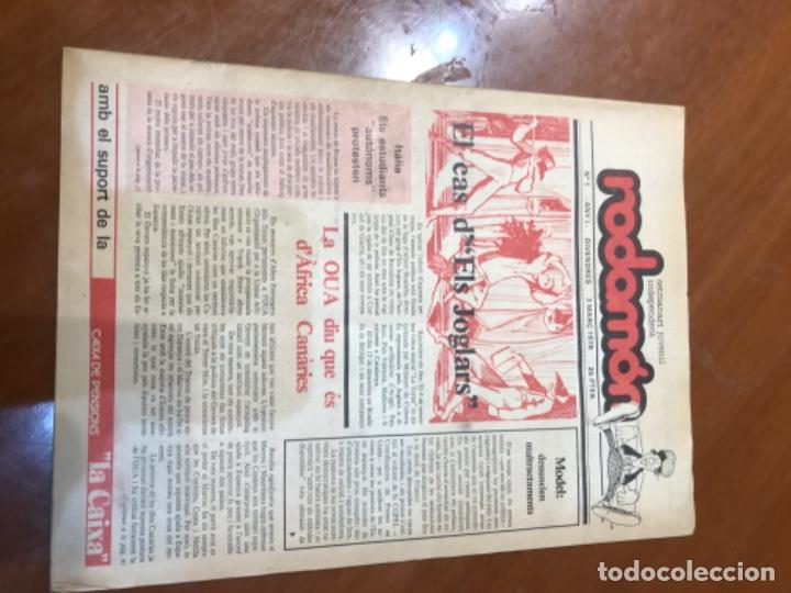 Sammeln von Zeitschriften und Zeitungen: Rodamon, revistas de la 1 a la 86 CORRELATIVAS