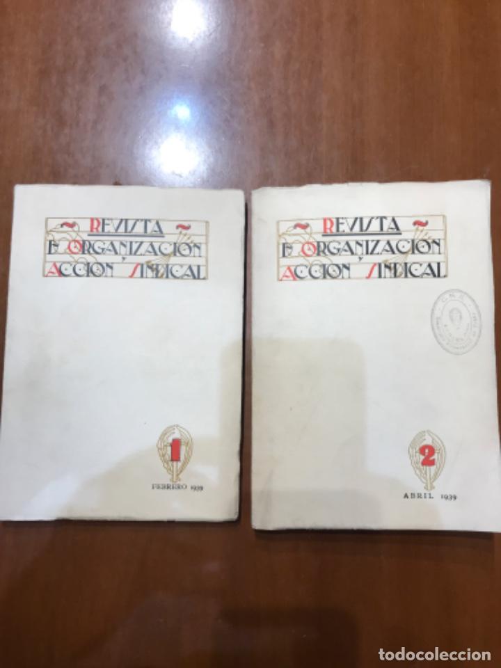 Sammeln von Zeitschriften und Zeitungen: Revista organizacion accion sindical 1 y 2