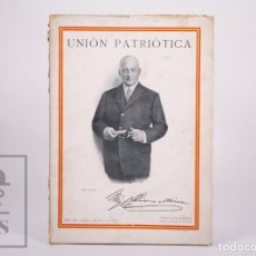 Coleccionismo de Revistas y Periódicos: ANTIGUA REVISTA - UNIÓN PATRIÓTICA. AÑO III, NÚM. XVVII Y XLVIII, EXTRAORDINARIO - AÑO 1923