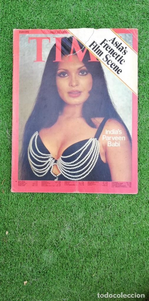 Collection Magazines and Newspapers: TIME 19/7/76 INDIA,S PARVEEN BABI