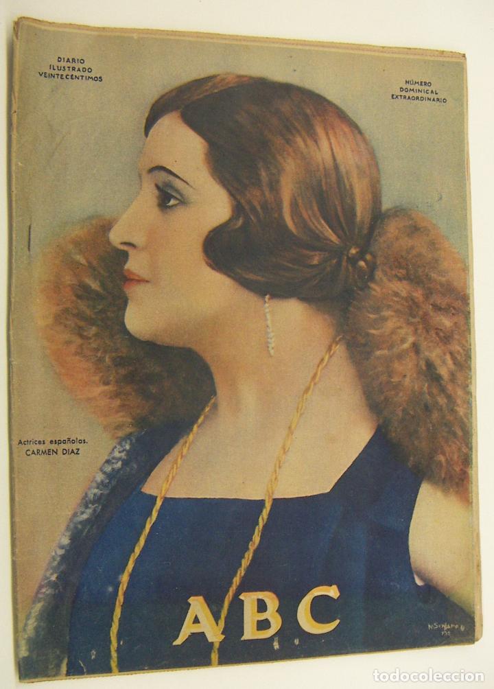 Coleccionismo de revistas y peri&oacute;dicos: Diario ABC 21 enero 1933 N&ordm; 9265