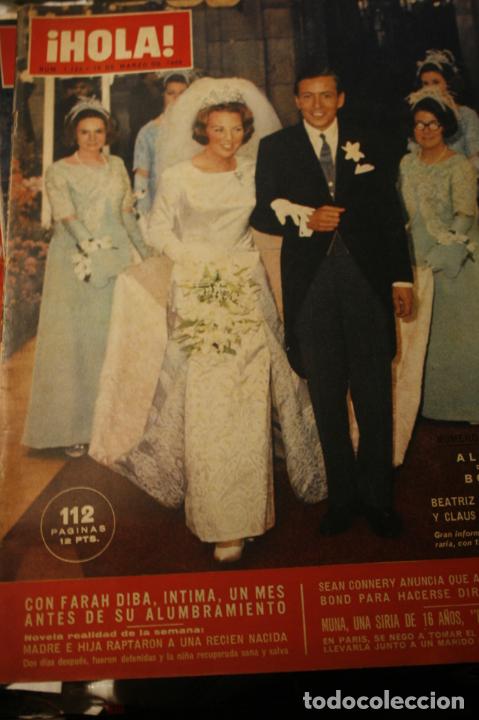Sammeln von Zeitschriften und Zeitungen: BEATRIZ DE HOLANDA BEATLES SARA MONTIEL FALLERA MAYOR 1966