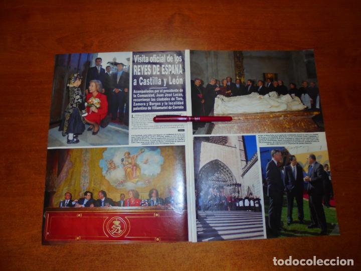 Coleccionismo de Revistas y Peri&oacute;dicos: CLIPPING 1997: VISITA DE LOS REYES A CASTILLA Y LE&Oacute;N. TORO. ZAMORA. BURGOS. VILLAMURIEL DE CERRATO
