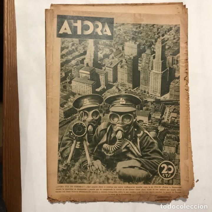 Sammeln von Zeitschriften und Zeitungen: AHORA DIARIO GRAFICO 13 JUNIO 1932 GUERRA, MANIFESTACION COMUNISTA BILBAO, INCENDIO CORCHO SEVILLA