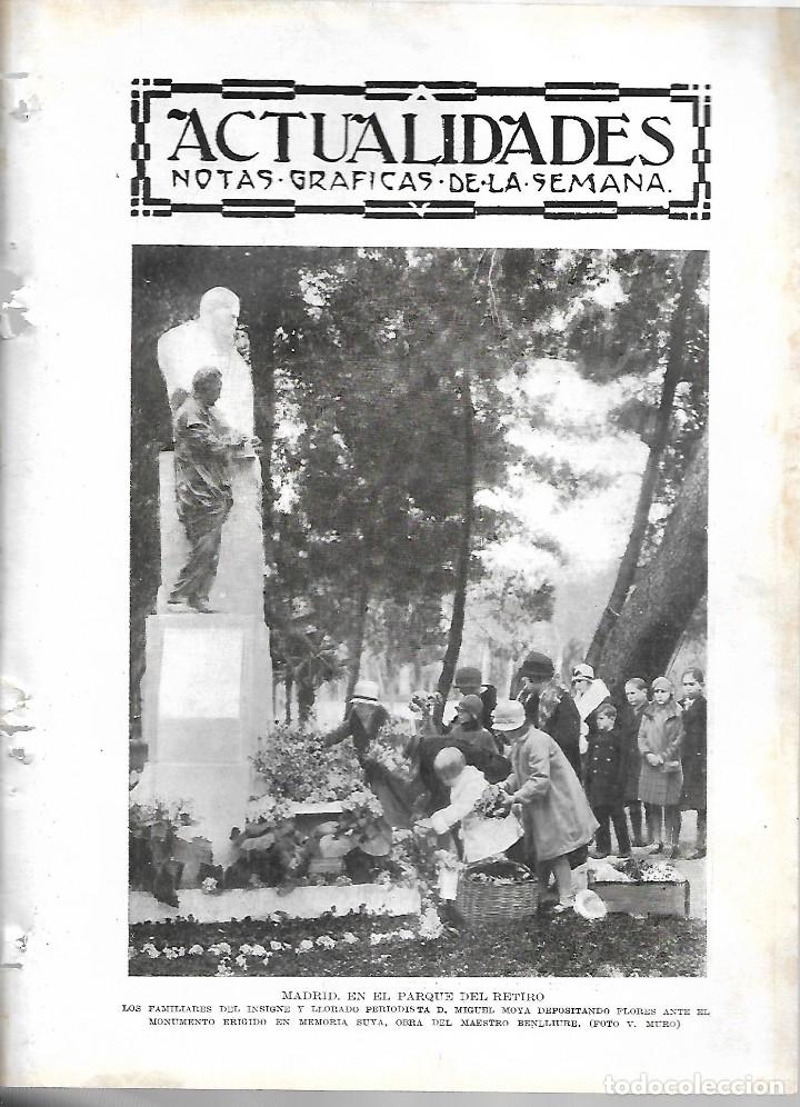 Collezionismo di Riviste e Giornali: BYN MARZO 1928. PARQUE DEL RETIRO MIGUEL MOYA BENLLIURE EDUARDO DATO CIUDAD UNIVERSITARIA
