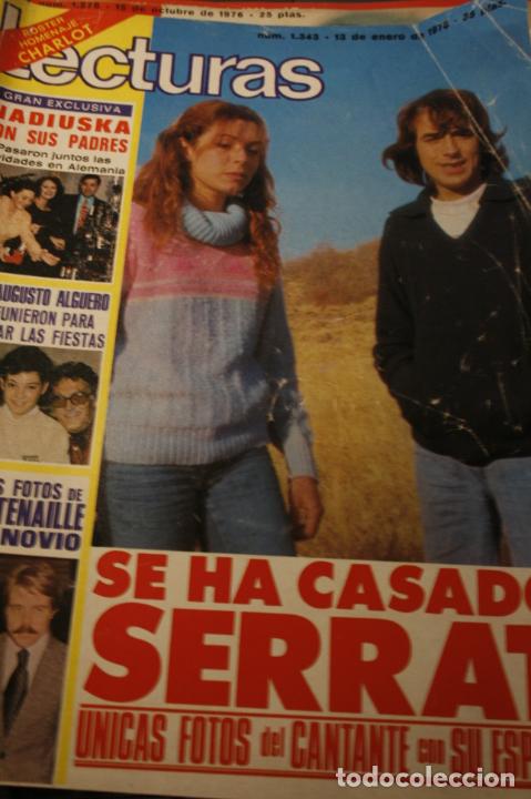 Coleccionismo de Revistas y Peri&oacute;dicos: JOAN MANUEL SERRAT CHARLOT MARIA JOSE CANTUDO JOSELITO SARA MONTIEL ANTONIO MOLINA 1978