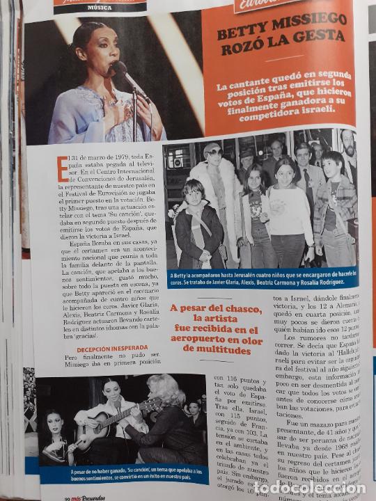 Coleccionismo de Revistas y Peri&oacute;dicos: BETTY MISSIEGO EUROVISION
