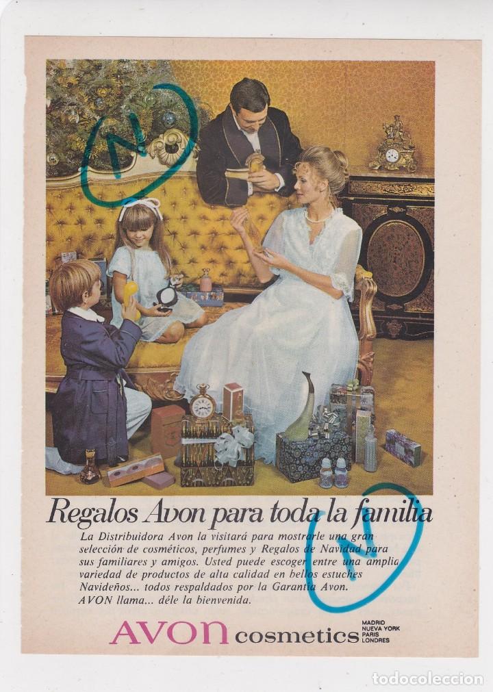 Coleccionismo de Revistas y Peri&oacute;dicos: PUBLICIDAD 1969. ANUNCIO AVON COSMETICS