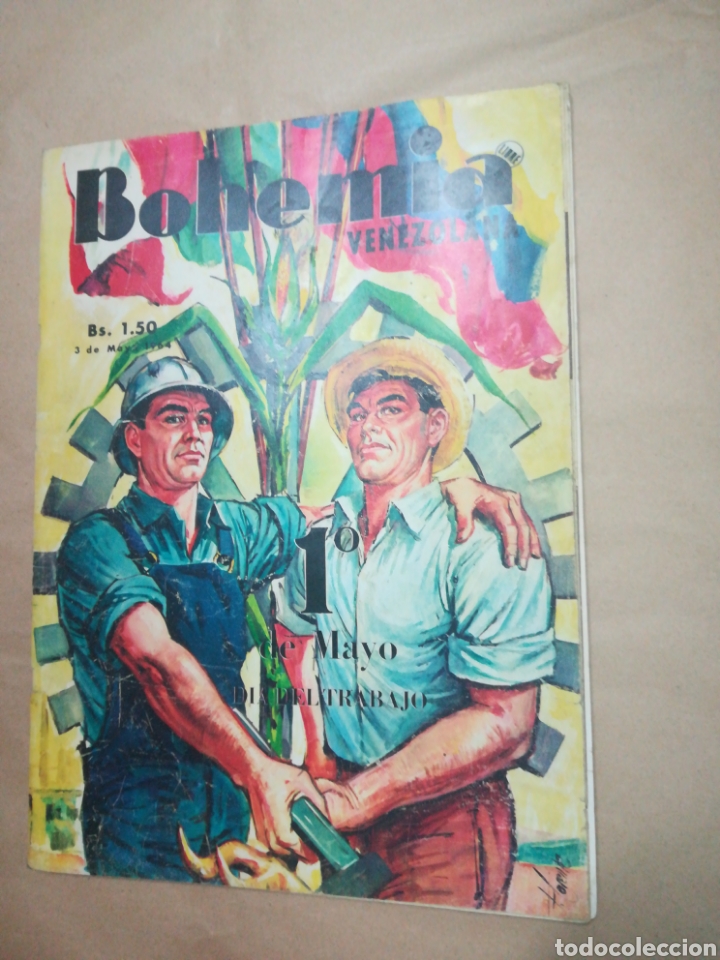 Coleccionismo de Revistas y Peri&oacute;dicos: Revista bohemia venezolana 1 de mayo dia trabajo 1964