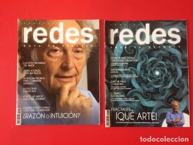 Coleccionismo de Revistas y Peri&oacute;dicos: Revista Redes (Lote 2 Revistas n&uacute;meros 1 y 2)