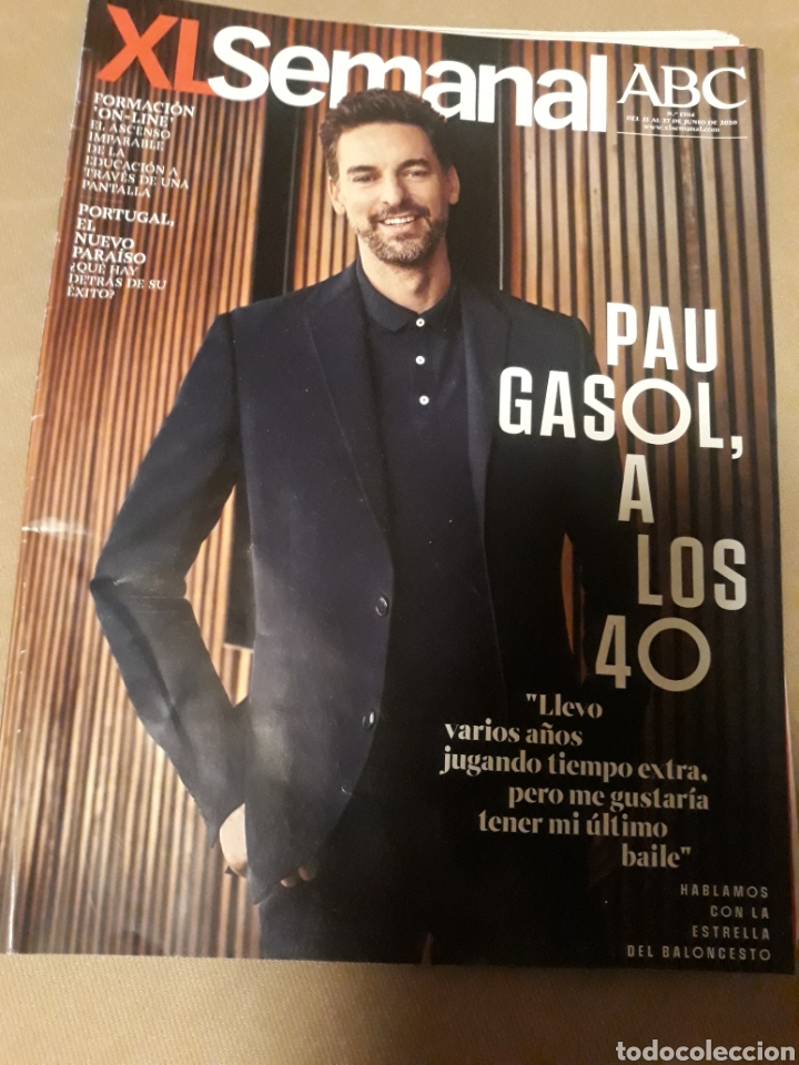Coleccionismo de Revistas y Peri&oacute;dicos: REVISTA XL SEMANAL ABC N&deg; 1704 . PAU GASOL A LOS 40
