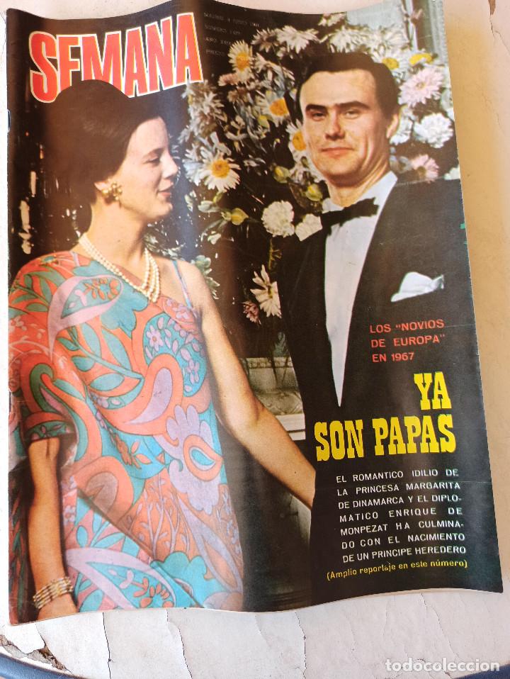 Coleccionismo de Revistas y Peri&oacute;dicos: SEMANA N&ordm; 1477 / SONIA BRUNO PEDRO CARRASCO / MARIA JOS&Eacute; GOYANES EMILIO GUTIERREZ CABA / MANOLO LOS