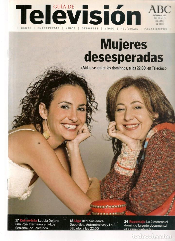 Coleccionismo de revistas y peri&oacute;dicos: GU&Iacute;A DE TELEVISI&Oacute;N. ABC. N&ordm; 233. &uml;A&Iacute;DA&uml; / BRUCE WILLS/ 15 /4 /05(*)