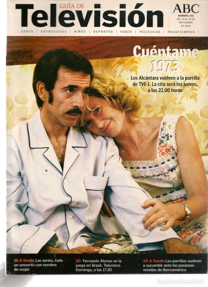 Coleccionismo de revistas y peri&oacute;dicos: GU&Iacute;A DE TELEVISI&Oacute;N. ABC. N&ordm; 256. CU&Eacute;NTAME 1973 / MODA EN NUEVA YORK. 23/9/05(*)