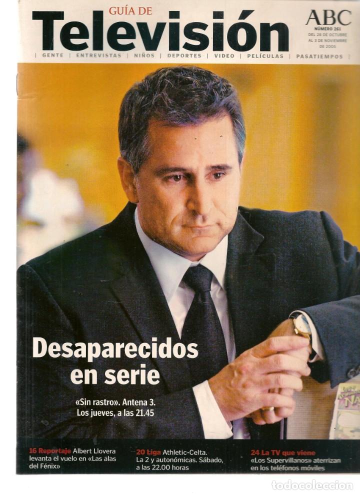 Coleccionismo de Revistas y Peri&oacute;dicos: GU&Iacute;A DE TELEVISI&Oacute;N. ABC. N&ordm; 261. CARMEN SEVILLA / BEKHAM/ GUTI. 28/X/05(*)