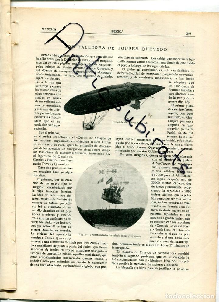 Coleccionismo de Revistas y Peri&oacute;dicos: REVISTA IBERICA A&Ntilde;O 1920 TALLARES TORRES QUEVEDO